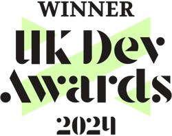 UK Dev Awards 2024 winner logo