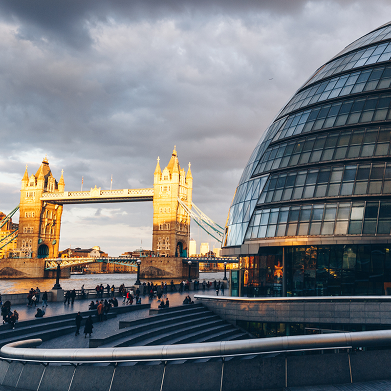 View of London bridge